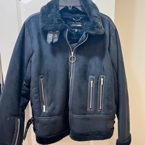 Fashion Nova Jackets & Blazers - Fur lined, Aviator Jacket